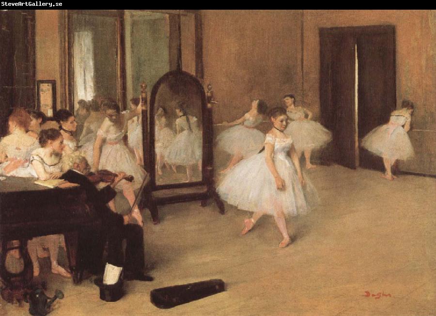 Edgar Degas The Dancing Class